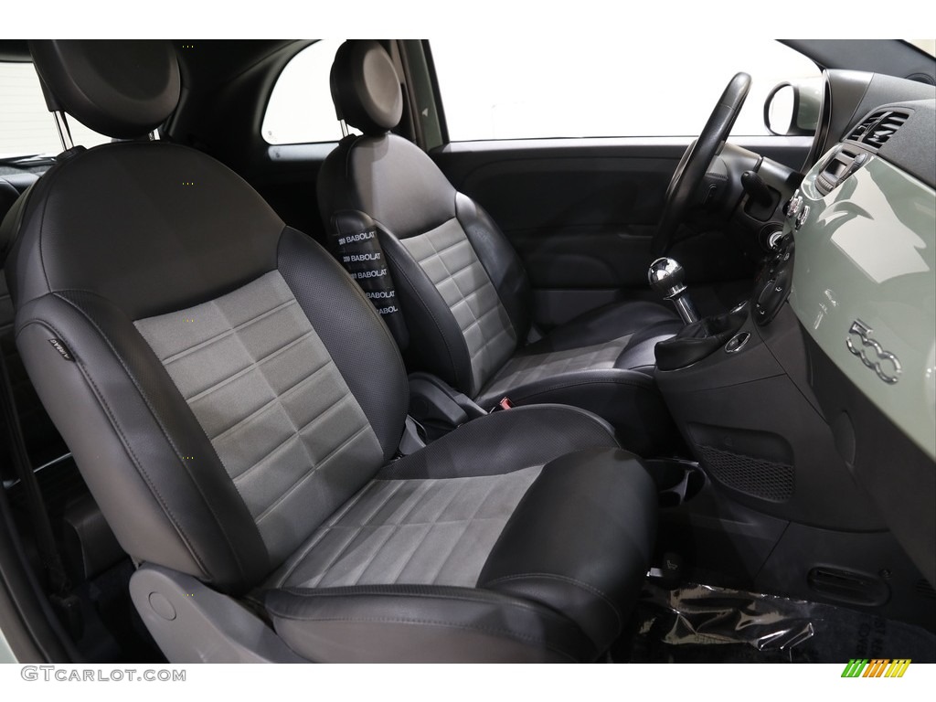 2012 500 Sport - Verde Chiaro (Light Green) / Tessuto Grigio/Nero (Grey/Black) photo #13
