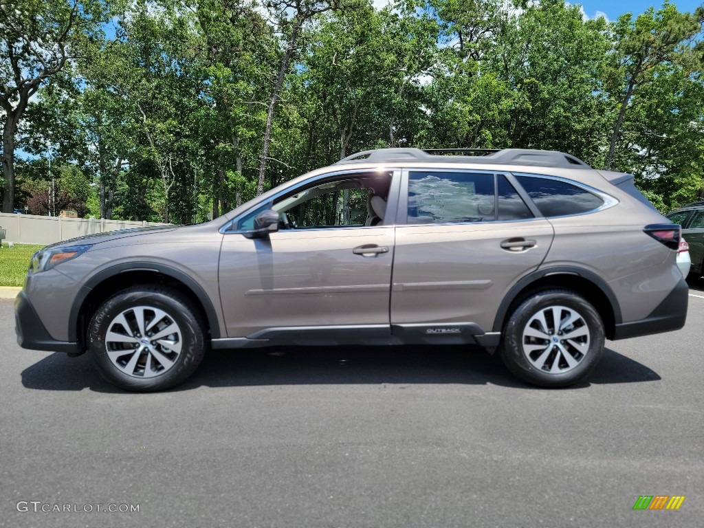 Brilliant Bronze Metallic 2021 Subaru Outback 2.5i Premium Exterior Photo #142237112
