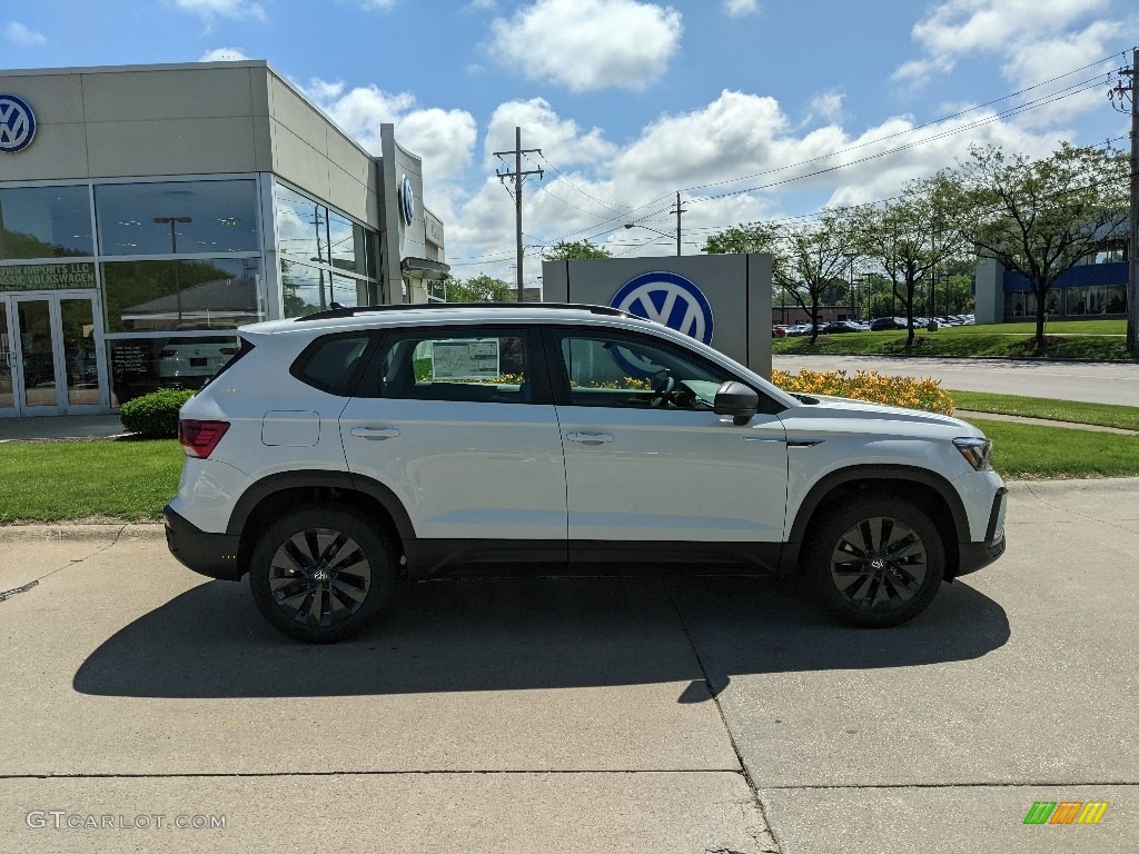 Pure White 2022 Volkswagen Taos S Exterior Photo #142237409
