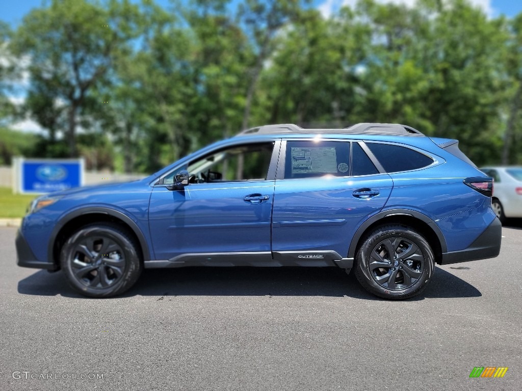 Abyss Blue Pearl 2021 Subaru Outback Onyx Edition XT Exterior Photo #142237622