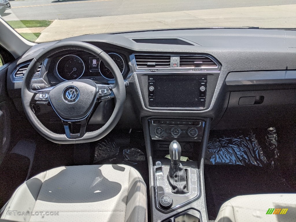 2021 Tiguan SE 4Motion - Atlantic Blue Metallic / Storm Gray photo #3