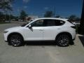 2021 Snowflake White Pearl Mica Mazda CX-5 Grand Touring Reserve AWD  photo #6