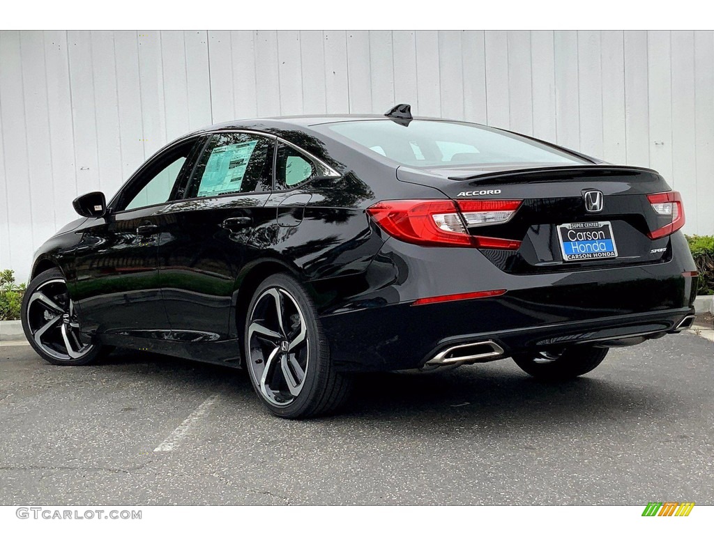 2021 Accord Sport - Crystal Black Pearl / Black photo #2