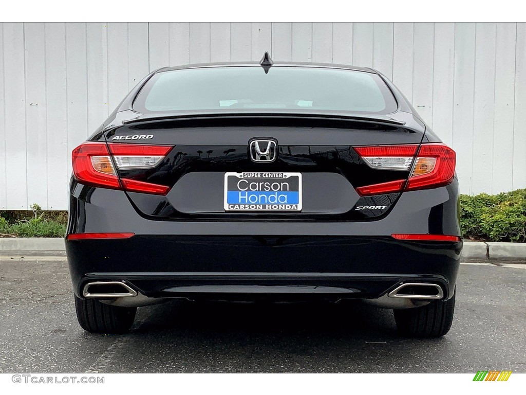 2021 Accord Sport - Crystal Black Pearl / Black photo #3