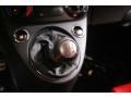 2015 Fiat 500 Nero/Rosso (Black/Red) Interior Transmission Photo
