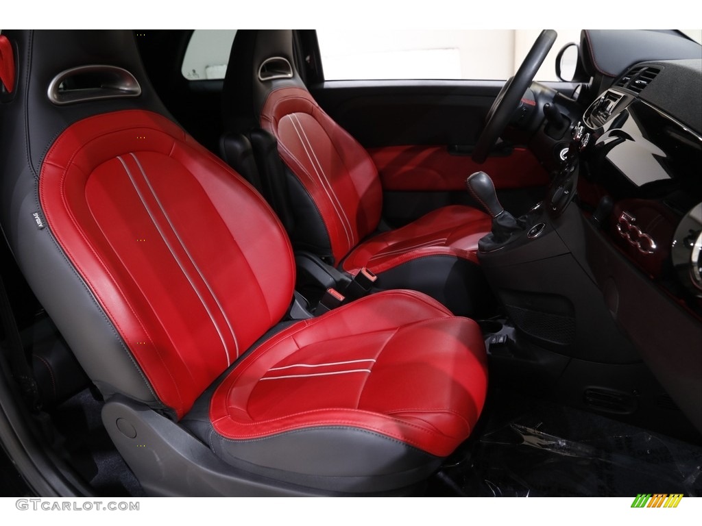 2015 Fiat 500 Abarth Front Seat Photo #142241064