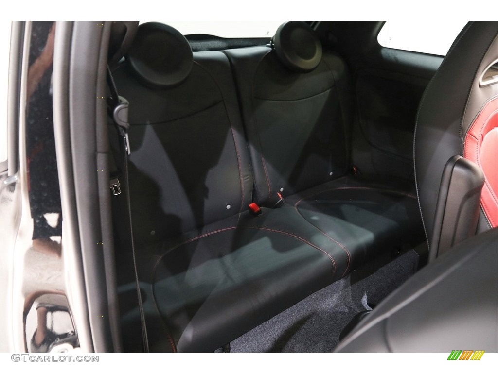 2015 Fiat 500 Abarth Rear Seat Photos