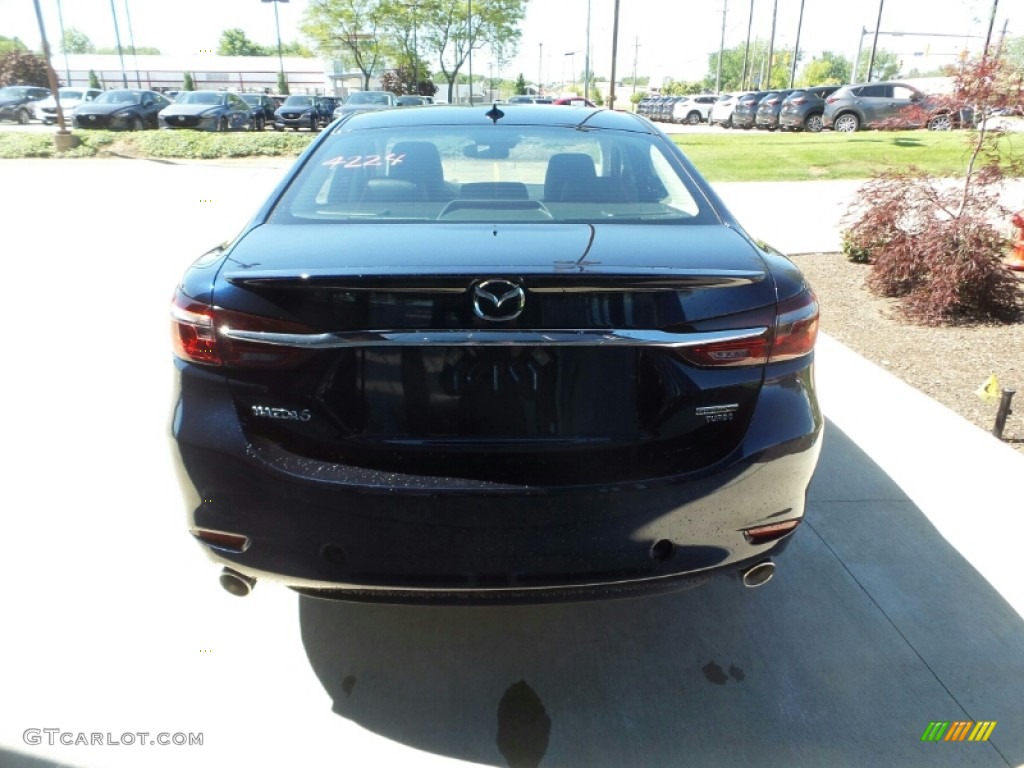 2021 Mazda6 Grand Touring - Deep Crystal Blue / Black photo #5