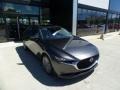 Machine Gray Metallic 2021 Mazda Mazda3 Preferred Sedan AWD