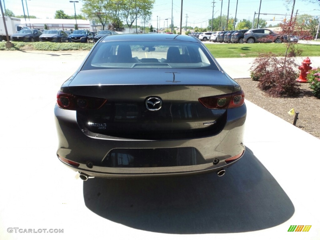 2021 Mazda3 Preferred Sedan AWD - Machine Gray Metallic / Black photo #5