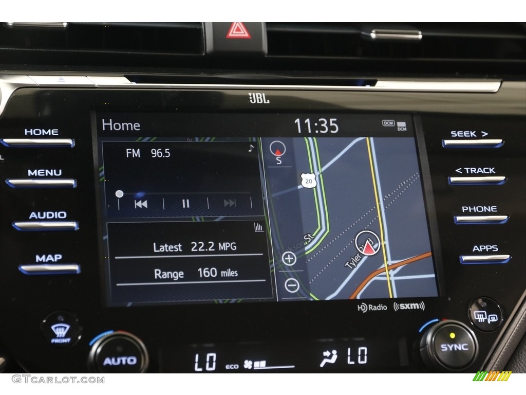 2019 Camry XSE - Celestial Silver Metallic / Black photo #10
