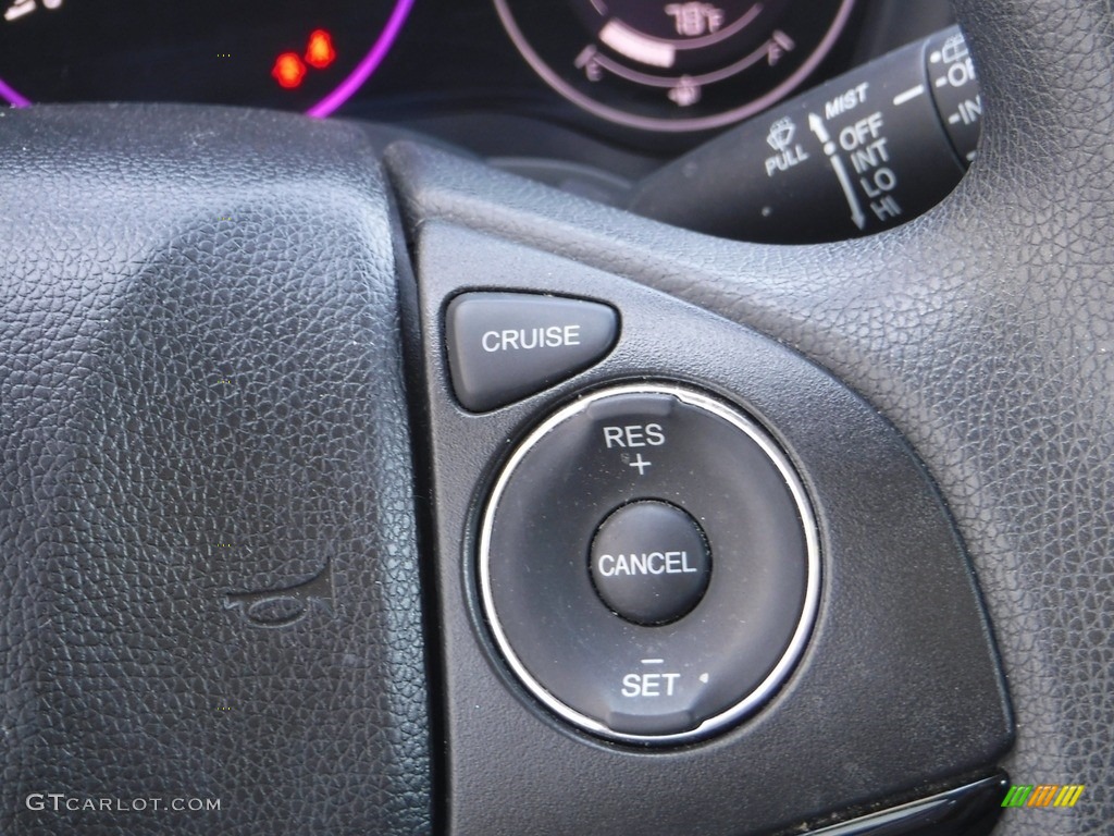 2019 HR-V LX AWD - Modern Steel Metallic / Black photo #19