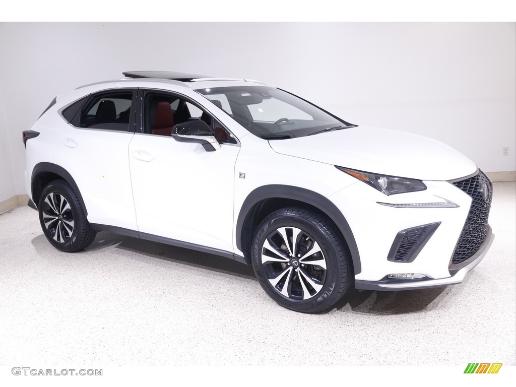 2018 NX 300 F Sport AWD - Ultra White / Circuit Red photo #1