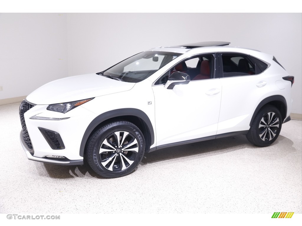 2018 NX 300 F Sport AWD - Ultra White / Circuit Red photo #3