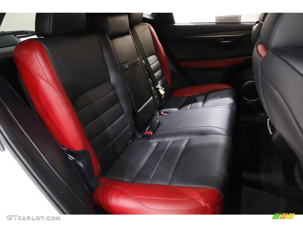 2018 NX 300 F Sport AWD - Ultra White / Circuit Red photo #17