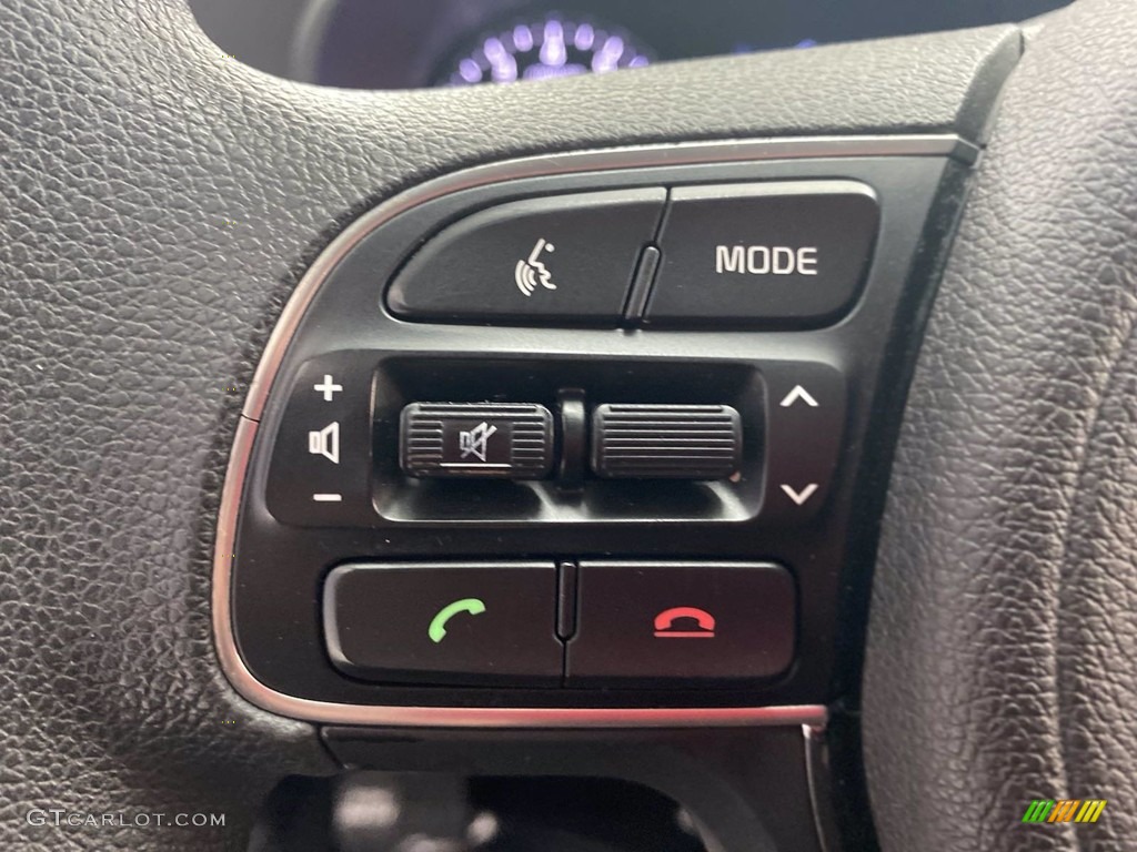 2016 Kia Optima LX Black Steering Wheel Photo #142243168