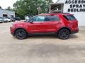 2018 Ruby Red Ford Explorer XLT  photo #4