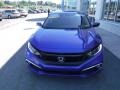 Agean Blue Metallic - Civic EX Sedan Photo No. 4