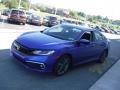 Agean Blue Metallic - Civic EX Sedan Photo No. 5