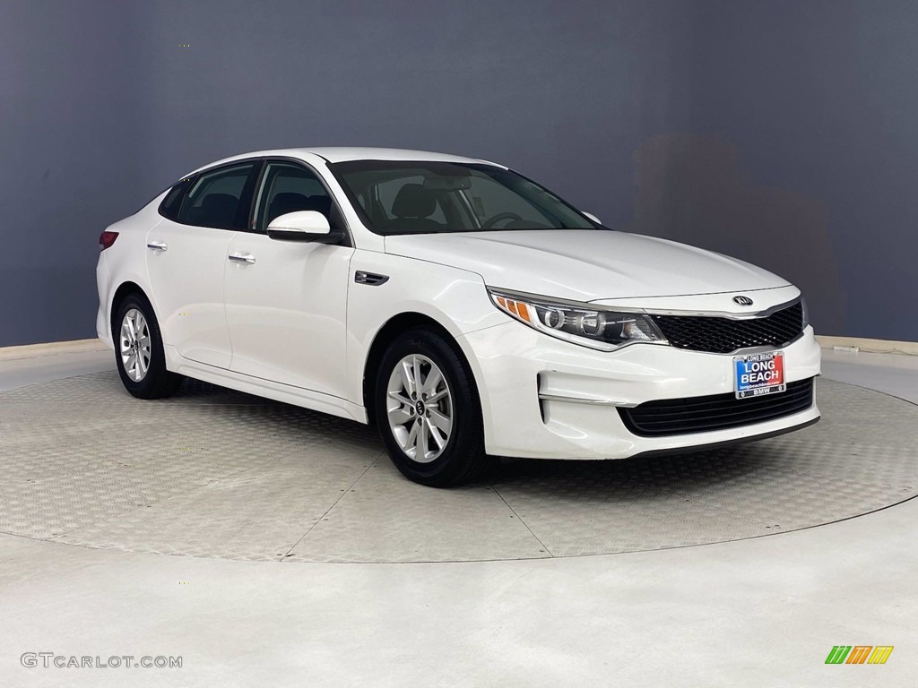 Snow White Pearl 2016 Kia Optima LX Exterior Photo #142243549