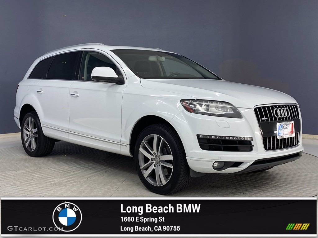 2015 Q7 3.0 Premium Plus quattro - Cararra White / Black photo #1