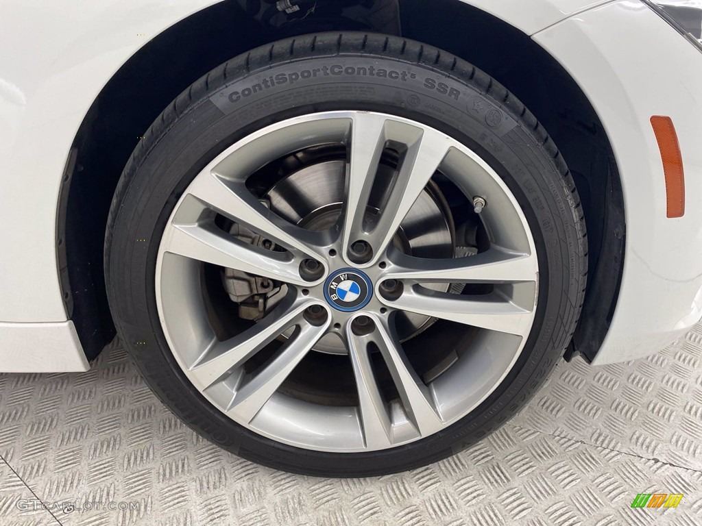 2018 3 Series 330e iPerformance Sedan - Alpine White / Black photo #6