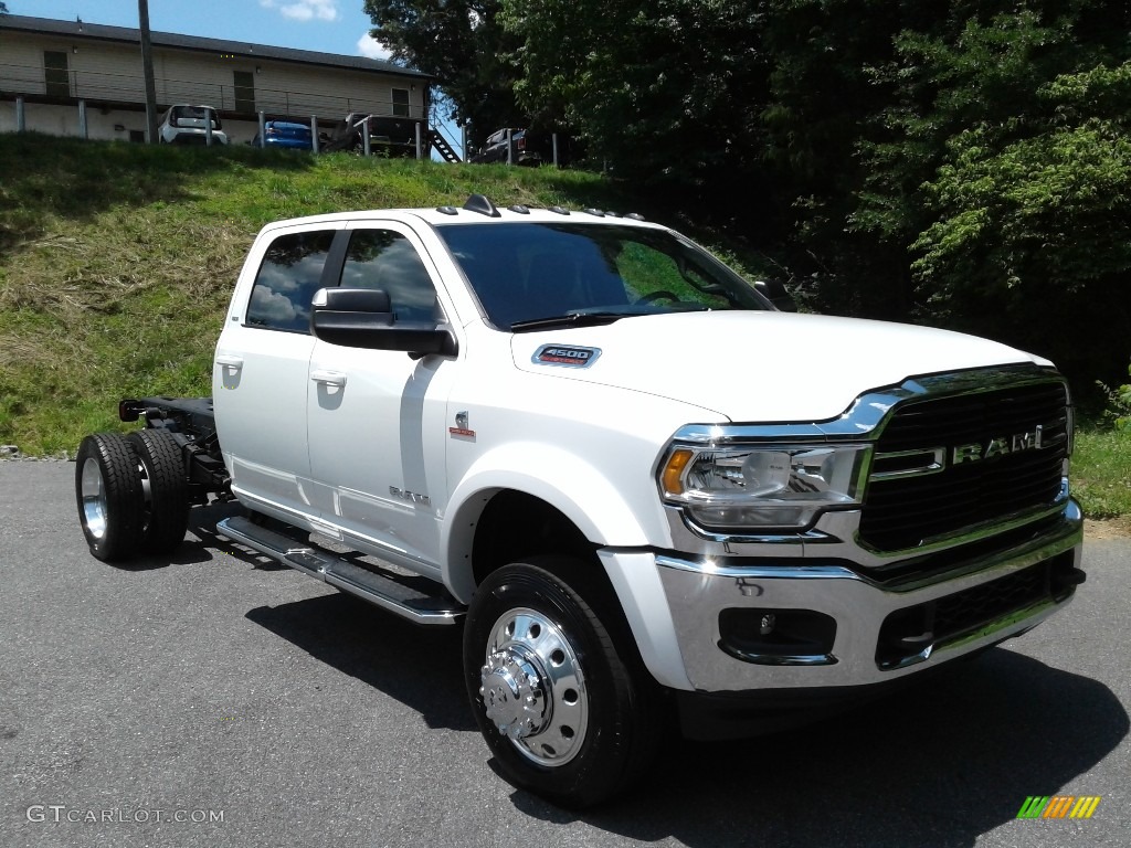 Bright White 2021 Ram 4500 SLT Crew Cab 4x4 Chassis Exterior Photo #142244968