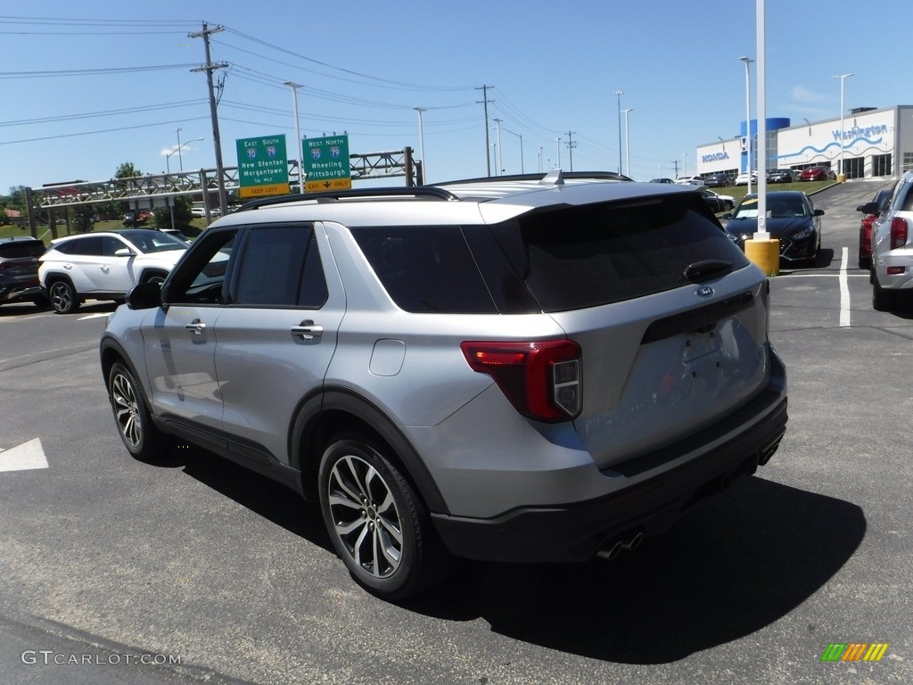 2020 Explorer ST 4WD - Iconic Silver Metallic / Ebony photo #7