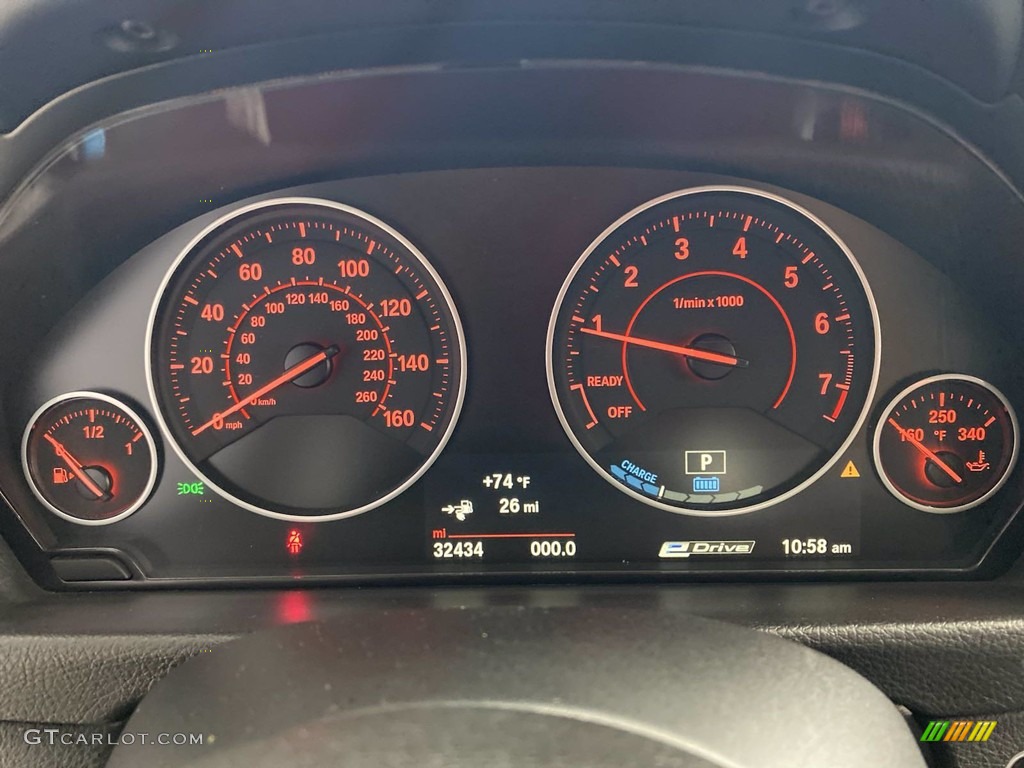 2018 3 Series 330e iPerformance Sedan - Alpine White / Black photo #21
