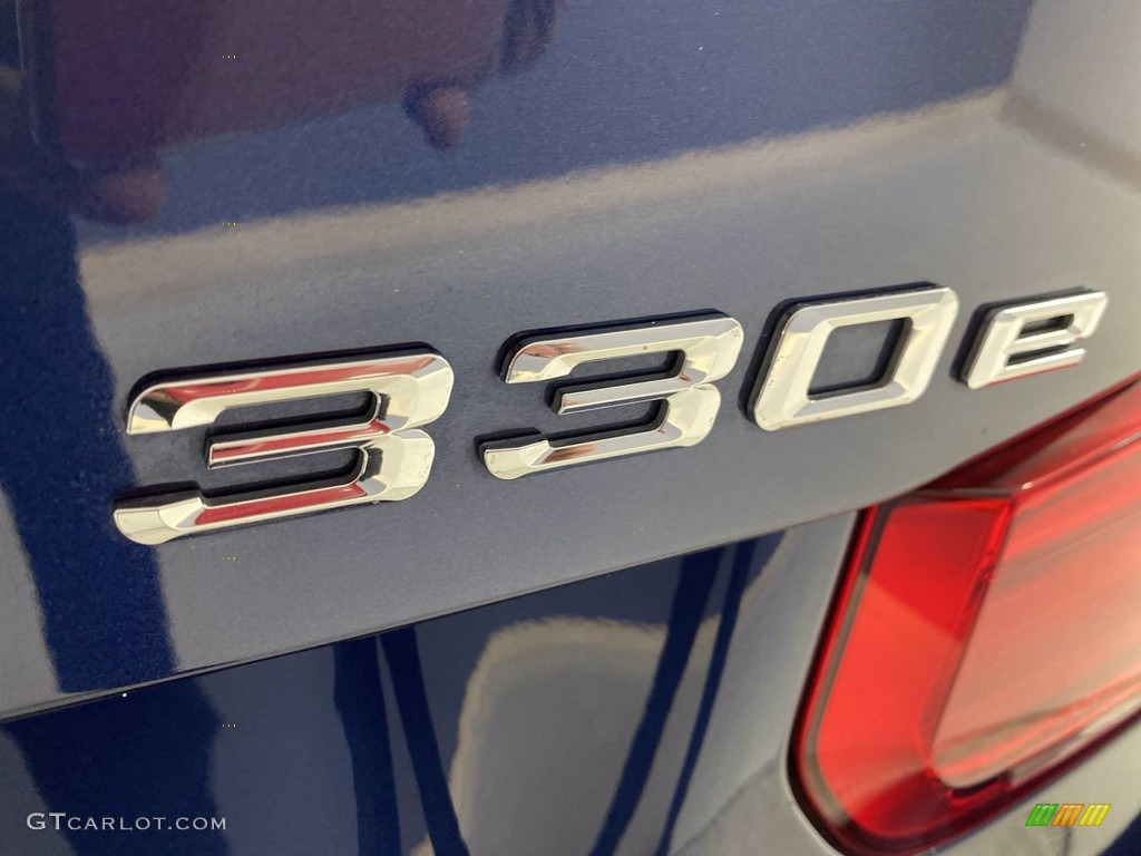 2018 3 Series 330e iPerformance Sedan - Mediterranean Blue Metallic / Venetian Beige photo #11