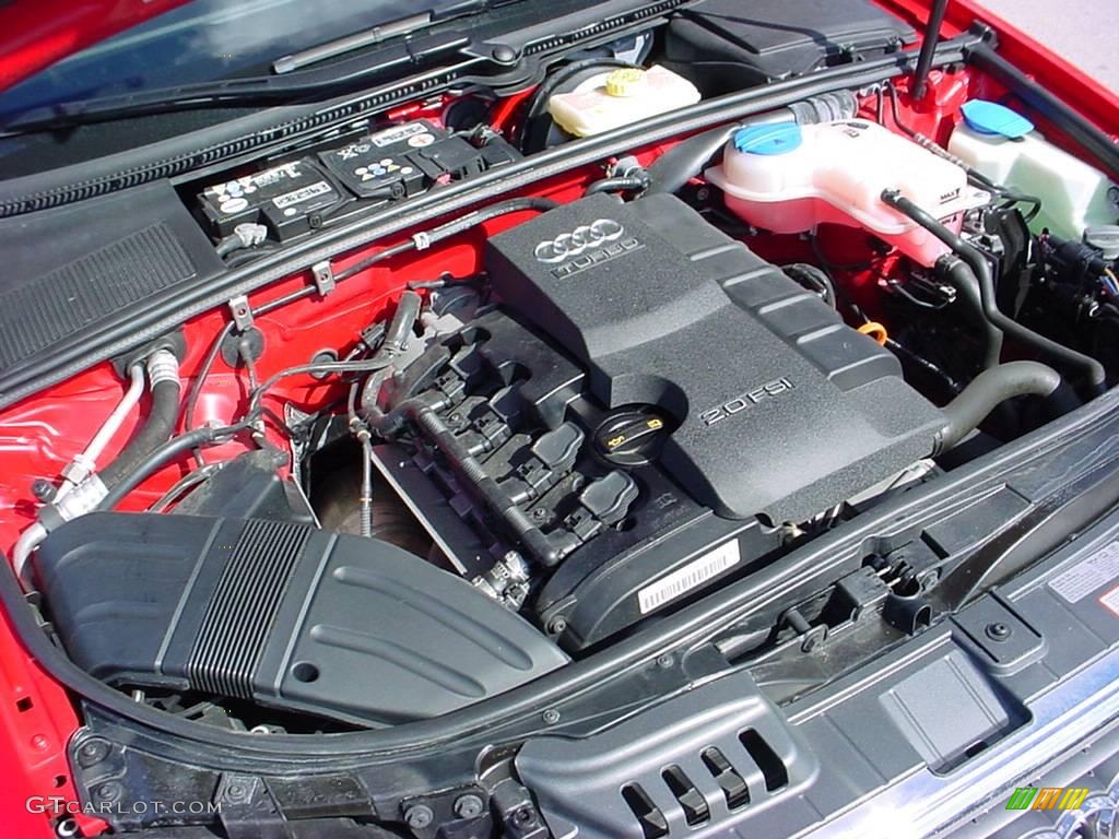 2007 A4 2.0T Sedan - Brilliant Red / Ebony photo #14