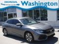 Polished Metal Metallic 2018 Honda Civic LX Hatchback