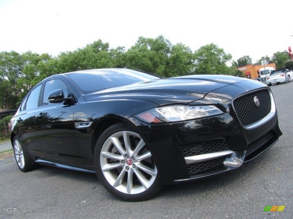 Ebony Black Jaguar XF