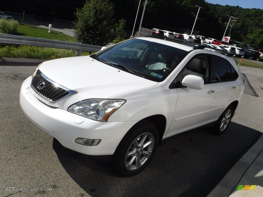 2008 RX 350 AWD - Crystal White / Light Gray photo #11