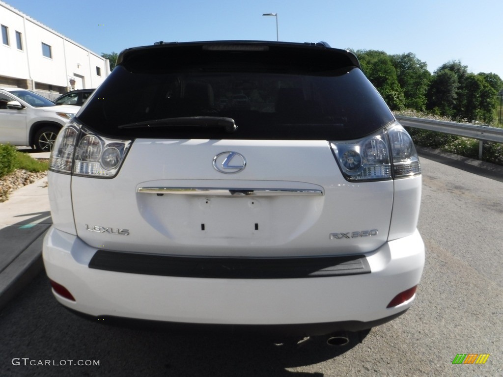 2008 RX 350 AWD - Crystal White / Light Gray photo #14