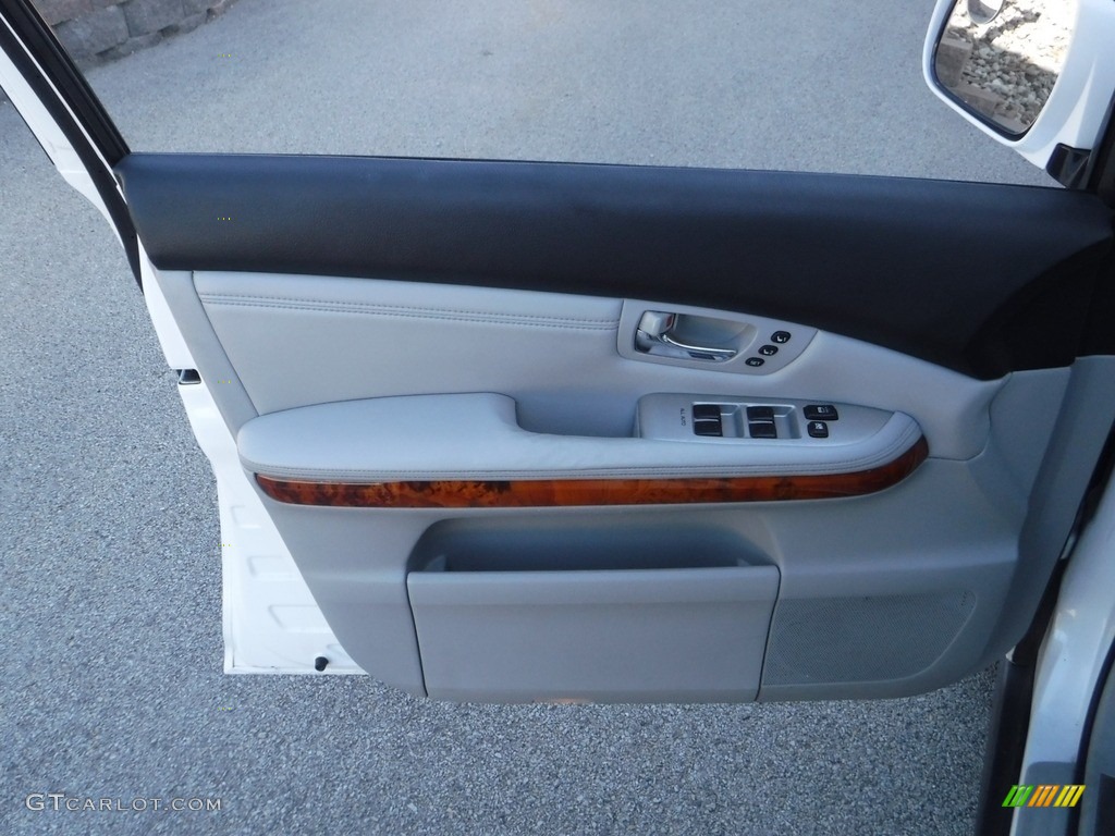 2008 RX 350 AWD - Crystal White / Light Gray photo #18