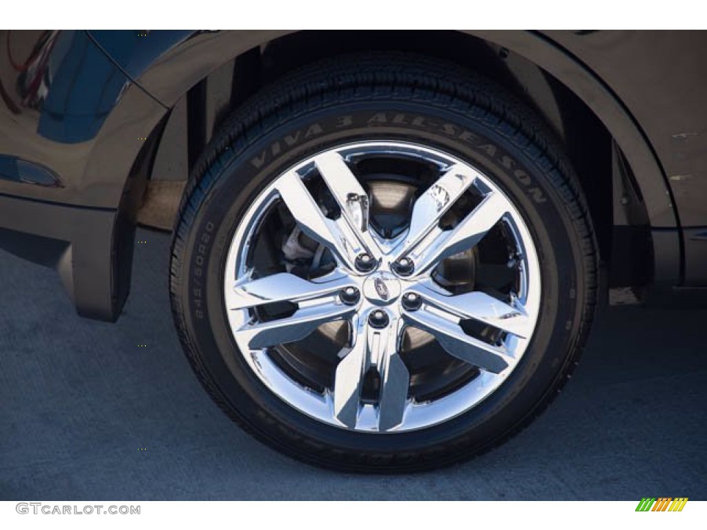 2013 Edge SEL - Tuxedo Black Metallic / SEL Appearance Charcoal Black/Gray Alcantara photo #33