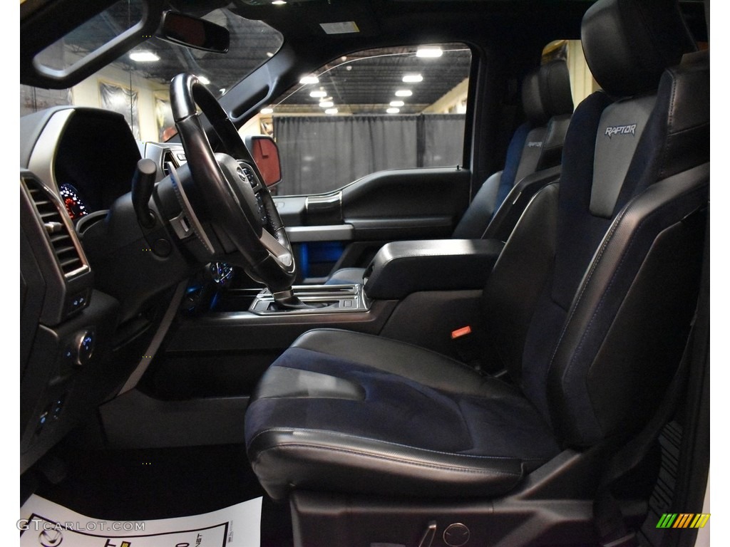 2019 Ford F150 SVT Raptor SuperCrew 4x4 Front Seat Photo #142250152