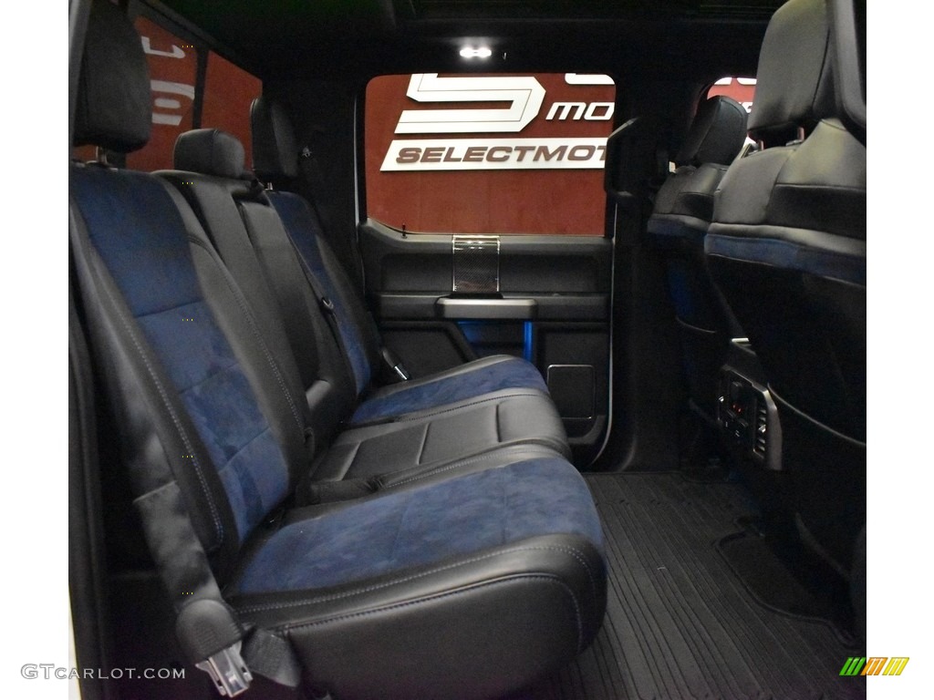 2019 Ford F150 SVT Raptor SuperCrew 4x4 Rear Seat Photo #142250200