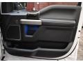 Raptor Black/Unique Blue Accent 2019 Ford F150 SVT Raptor SuperCrew 4x4 Door Panel