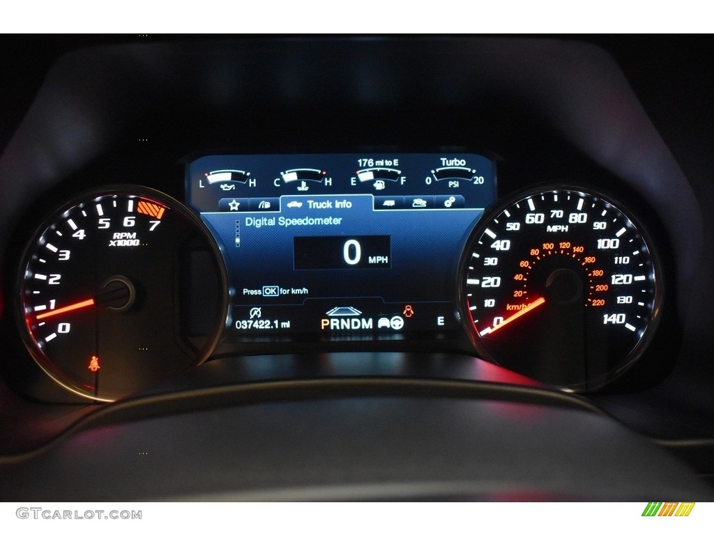 2019 Ford F150 SVT Raptor SuperCrew 4x4 Gauges Photo #142250251