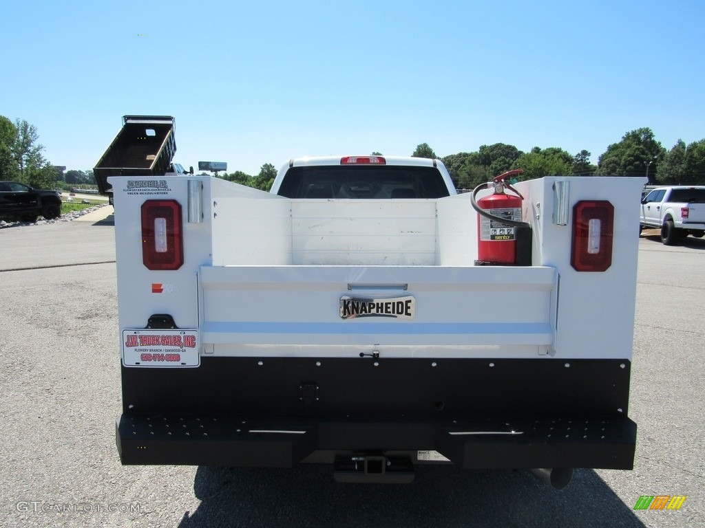 2019 Silverado 2500HD Work Truck Crew Cab 4WD Chassis - Summit White / Dark Ash/Jet Black photo #4