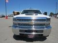 Summit White - Silverado 2500HD Work Truck Crew Cab 4WD Chassis Photo No. 8