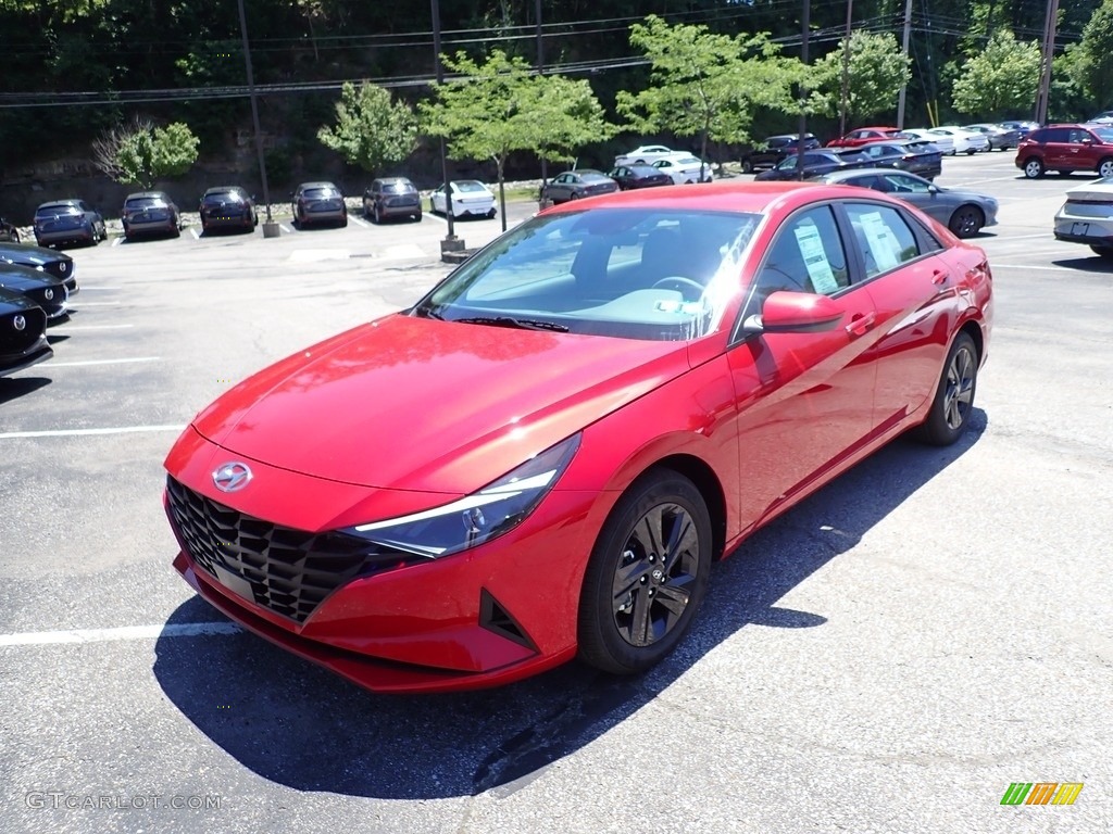 2021 Calypso Red Hyundai Elantra SEL 142251474 Photo 5