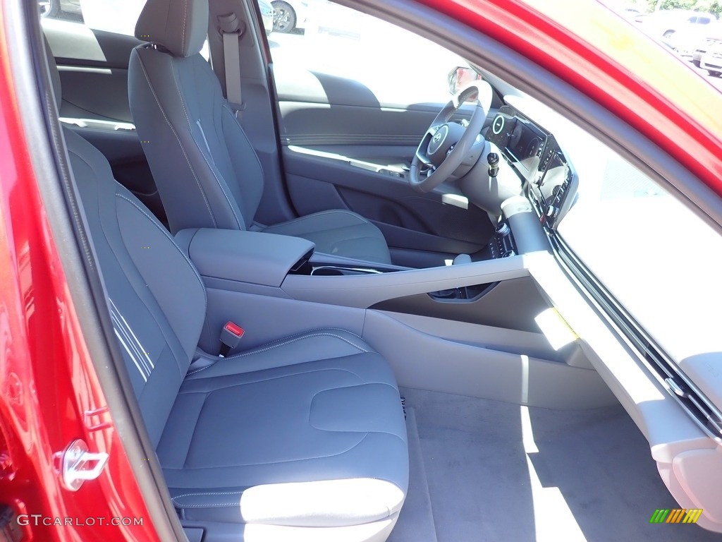 2021 Elantra SEL - Calypso Red / Medium Gray photo #10