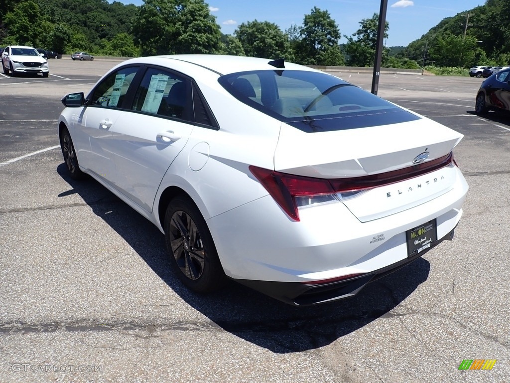 2021 Elantra SEL - Quartz White / Medium Gray photo #7