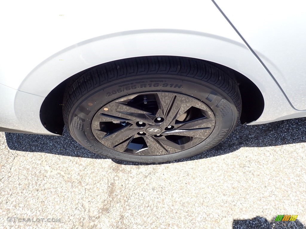 2021 Elantra SEL - Quartz White / Medium Gray photo #9