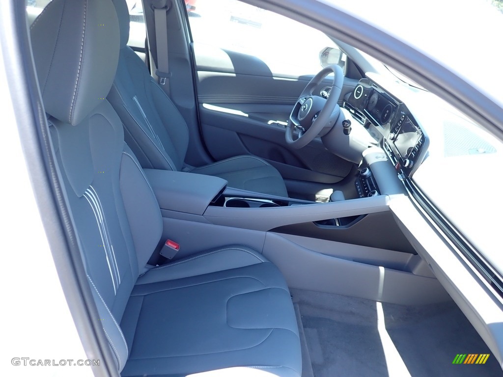 2021 Elantra SEL - Quartz White / Medium Gray photo #11