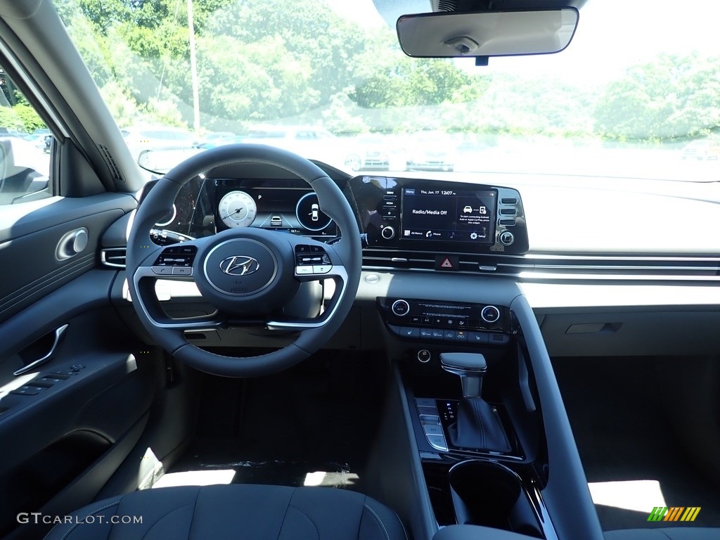 2021 Elantra SEL - Quartz White / Medium Gray photo #12