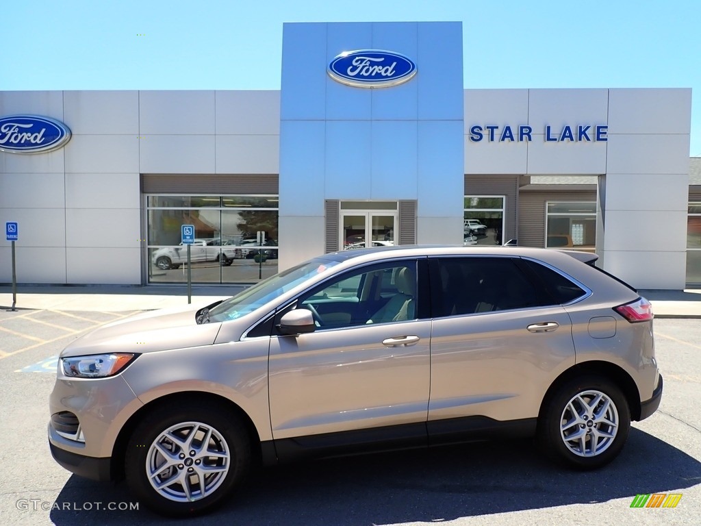2021 Edge SEL AWD - Desert Gold Metallic / Dune photo #1